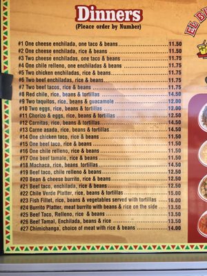 Menu photo 6 El Burrito Junior Lomita, CA Menu photo 6 El Burrito Junior Lomita, CA
