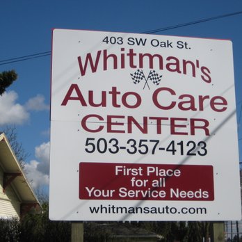 Whitman's Auto Care - Auto Repair Near Me - Hillsboro, Oregon Whitman's Auto Care - Auto Repair Near Me - Hillsboro, Oregon