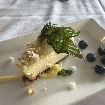 Marina Cafe - Lemon basil cheesecake - Seafood Near Me - Destin, Florida