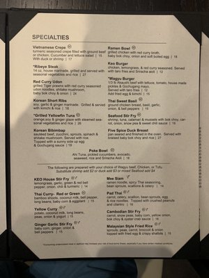 Menu photo 8 Keo Broken Arrow, OK