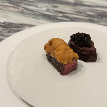 bōm - Wet and dry aged beef with uni and caviar @davideatsdc - Korean Near Me - New York, New York bōm - Wet and dry aged beef with uni and caviar @davideatsdc - Korean Near Me - New York, New York