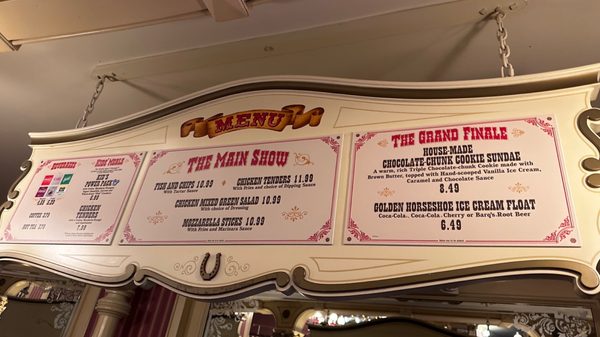 Menu photo 1 The Golden Horseshoe Anaheim, CA Menu photo 1 The Golden Horseshoe Anaheim, CA