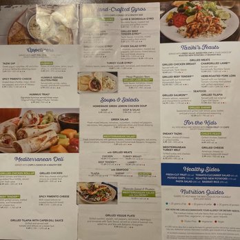 Taziki's Mediterranean Cafe - Hampden - Menu up to date - Greek Near Me - Denver, Colorado Taziki's Mediterranean Cafe - Hampden - Menu up to date - Greek Near Me - Denver, Colorado