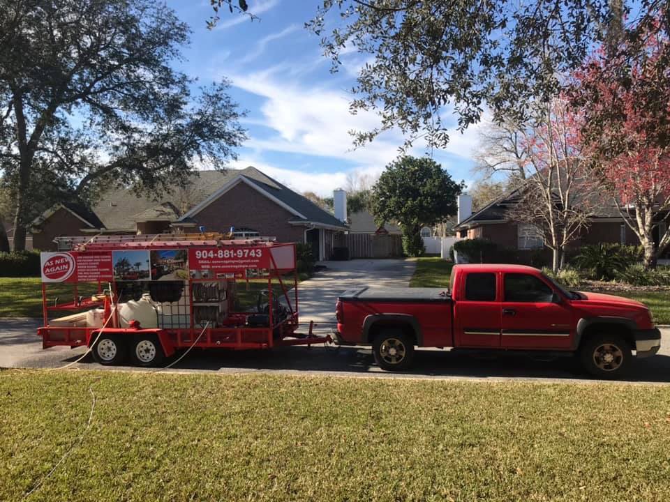 Slide of As New Again Pressure Washing