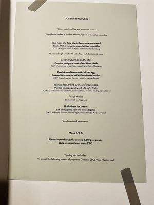 Menu photo 1 Restaurant Gustav Frankfurt Am Main, HE
