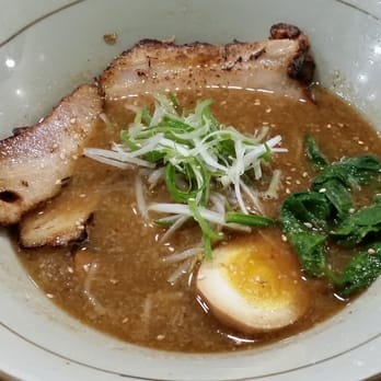 Menya Sandaime - Black Ramen!!! It was so yummy, I finished it all and savored it - Ramen Near Me - Fort Lee, New Jersey Menya Sandaime - Black Ramen!!! It was so yummy, I finished it all and savored it - Ramen Near Me - Fort Lee, New Jersey
