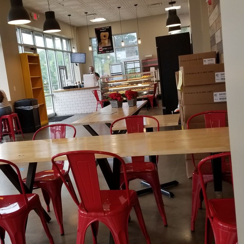 Square Donuts - Inside during covid. Dining room now open 6/21 - Donuts Near Me - Bloomington, Indiana Square Donuts - Inside during covid. Dining room now open 6/21 - Donuts Near Me - Bloomington, Indiana