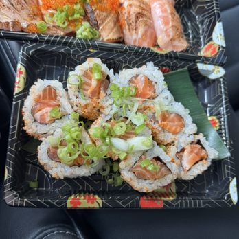 Ebiko - Spicy Salmon Roll - Japanese Near Me - Oakland, California Ebiko - Spicy Salmon Roll - Japanese Near Me - Oakland, California
