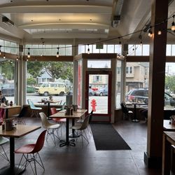 Precita Park Cafe - Breakfast Burrito Latte