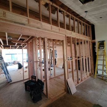 Prosper Construction Development - Framing of new pantry for kitchen - General Contractors Near Me Prosper Construction Development - Framing of new pantry for kitchen - General Contractors Near Me