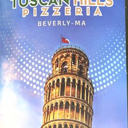 Tuscan Hills Pizzeria - Menu