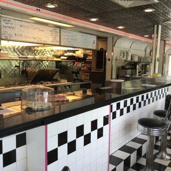 Penny's Diner - a diner counter with black and white checkered floor - Diners Near Me - Low Moor, Virginia Penny's Diner - a diner counter with black and white checkered floor - Diners Near Me - Low Moor, Virginia