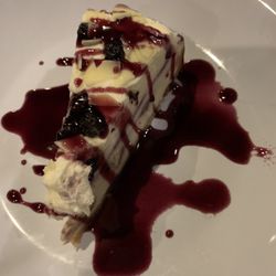 Legends Tavern & Grille - Blueberry Cobbler Cheesecake