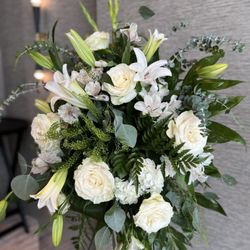 Kelly & Company Florist - Standing spray for funeral