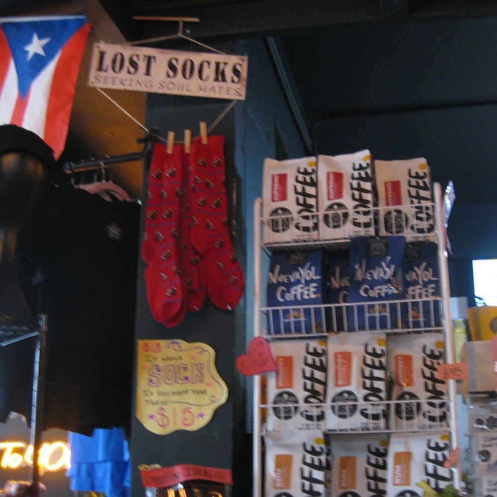 Merchandise and Coffee Beans