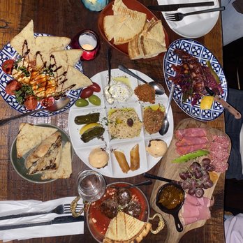 Dunya Bistro - Mezze Platter, Meatballs, Octapodaki, Combination Board, Burrata - Mediterranean Near Me - San Francisco, California Dunya Bistro - Mezze Platter, Meatballs, Octapodaki, Combination Board, Burrata - Mediterranean Near Me - San Francisco, California