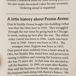 Frome Acres History