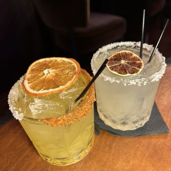 Mexcal Tequila Bar - Passion fruit margarita and classic margarita - Cocktail Bars Near Me - Englewood, New Jersey