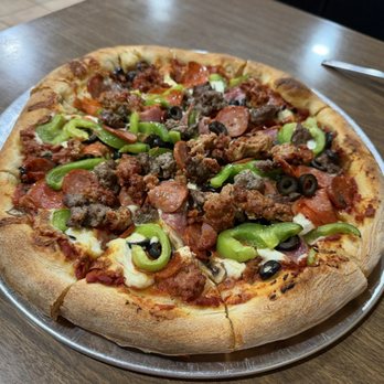 Romas Pizzeria - Roma's Special -- medium size, more than enough for 2 people - Pizza Near Me - Sacramento, California