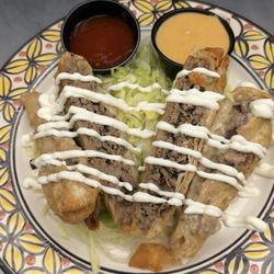 Cheesesteak Egg Roll