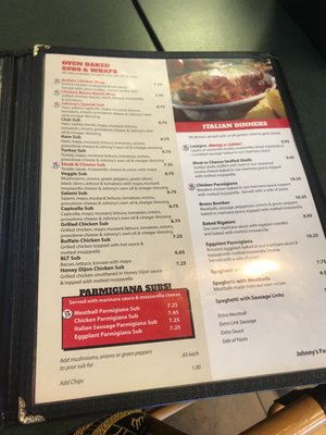Menu photo 1 Johnny's New York Style Pizza Mcdonough, GA Menu photo 1 Johnny's New York Style Pizza Mcdonough, GA