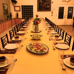 Lifeskills Behavioral Health Orlando - We serve all of our meals at one large table. Even meal time is a part of the therapeutic process with staff and residents.