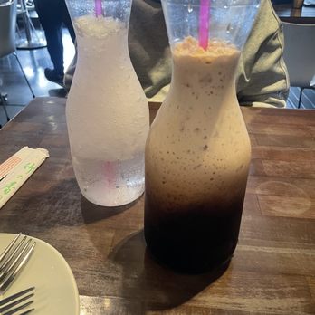 Sweetee Thai Cafe - Thai iced coffee and the husband - Thai Near Me - Artesia, California