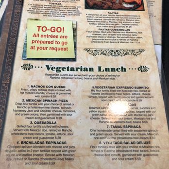 Guanajuato Mexican Grill - Lunch vegetarian - Mexican Near Me - Chapel Hill, North Carolina