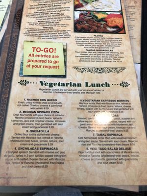 Menu photo 7 Guanajuato Mexican Grill Chapel Hill, NC