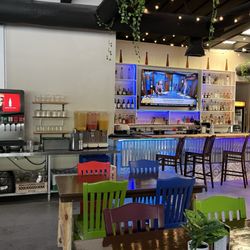 Bar area