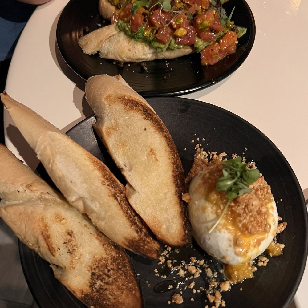 Corinne Denver - Spicy Tuna Bruschetta & House Burrata - Breakfast & Brunch Near Me - Denver, Colorado Corinne Denver - Spicy Tuna Bruschetta & House Burrata - Breakfast & Brunch Near Me - Denver, Colorado