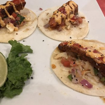 The Egg Bistro - Bistro tacos with blackened tuna - Breakfast & Brunch Near Me - Chesapeake, Virginia