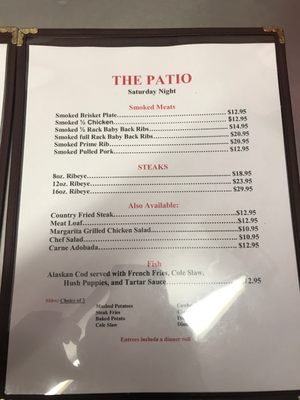 Menu photo 3 The Patio Restaurant Hurley, NM