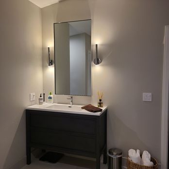 Emerald City Shower Door - Mirrors on both of my vanities - Glass & Mirrors Near Me