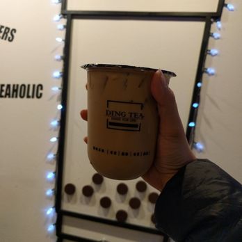 Ding Tea - Hokkaido black milk tea (caramel) - Coffee & Tea Near Me - San Diego, California