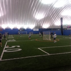 Bo Jackson's Elite Sports - The football / lacrosse field in the middle of the complex