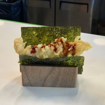 Temaki Bar - shrimp tempura handroll - Sushi Bars Near Me - San Jose, California Temaki Bar - shrimp tempura handroll - Sushi Bars Near Me - San Jose, California