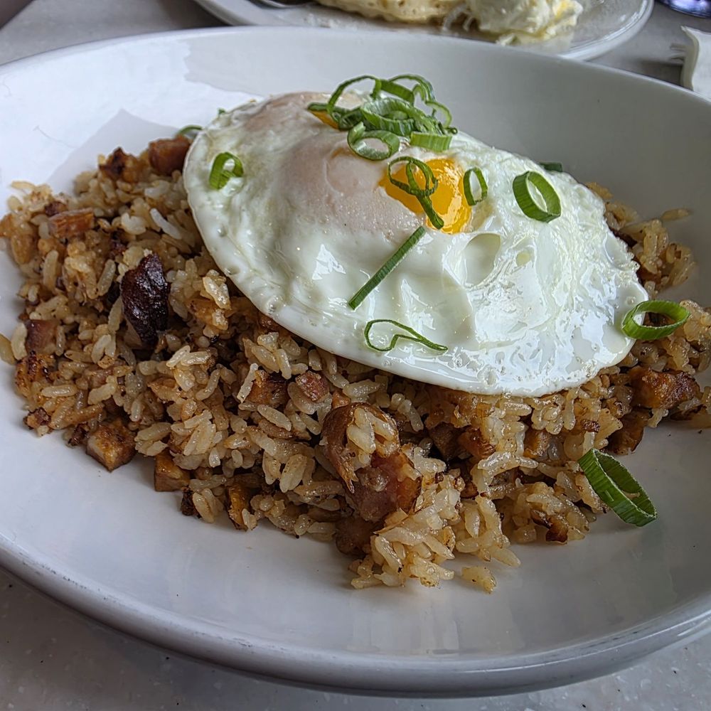 Kihei Caffe - Moco loco with fried rice plate - Hawaiian Near Me - Kihei, Hawaii Kihei Caffe - Moco loco with fried rice plate - Hawaiian Near Me - Kihei, Hawaii