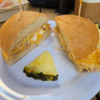 Passion Bakery Cafe - Hawaiian Breakfast Sandwich - Bakeries Near Me - Kapaa, Hawaii