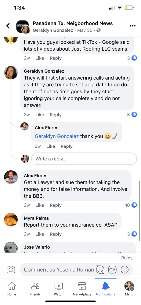 Slide of JUST ROOFING AND REMODELING