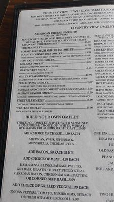 Menu photo 2 Country View Restaurant Brooklyn, CT Menu photo 2 Country View Restaurant Brooklyn, CT