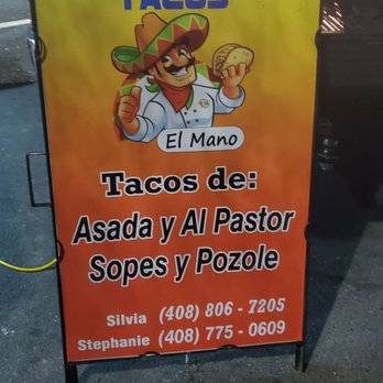 Tacos El Mano - Phone numbers - Mexican Near Me - San Jose, California Tacos El Mano - Phone numbers - Mexican Near Me - San Jose, California
