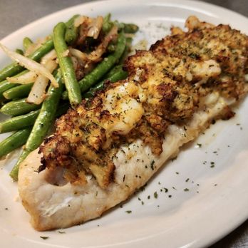 Horn Harbor Restaurant - Baked Rockfish Imperial - American Near Me - Burgess, Virginia Horn Harbor Restaurant - Baked Rockfish Imperial - American Near Me - Burgess, Virginia