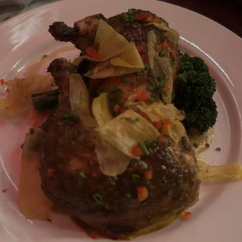 Muriel's Jackson Square - Pan Roasted Half Chicken - Cajun/Creole Near Me - New Orleans, Louisiana Muriel's Jackson Square - Pan Roasted Half Chicken - Cajun/Creole Near Me - New Orleans, Louisiana