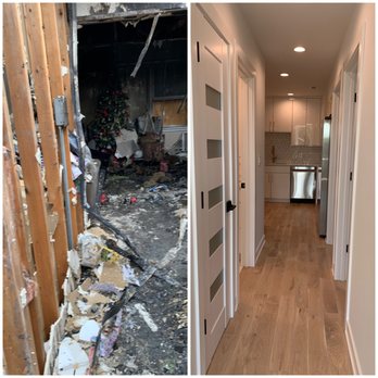 Magdan Construction - before and after shots of a house being remodeled - General Contractors Near Me - River Grove, Illinois