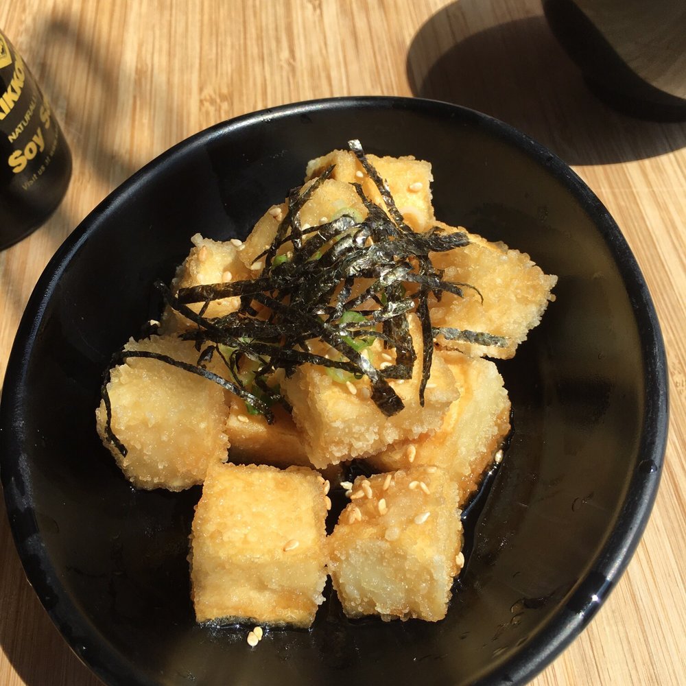 Agedashi tofu. So good! Agedashi tofu. So good!