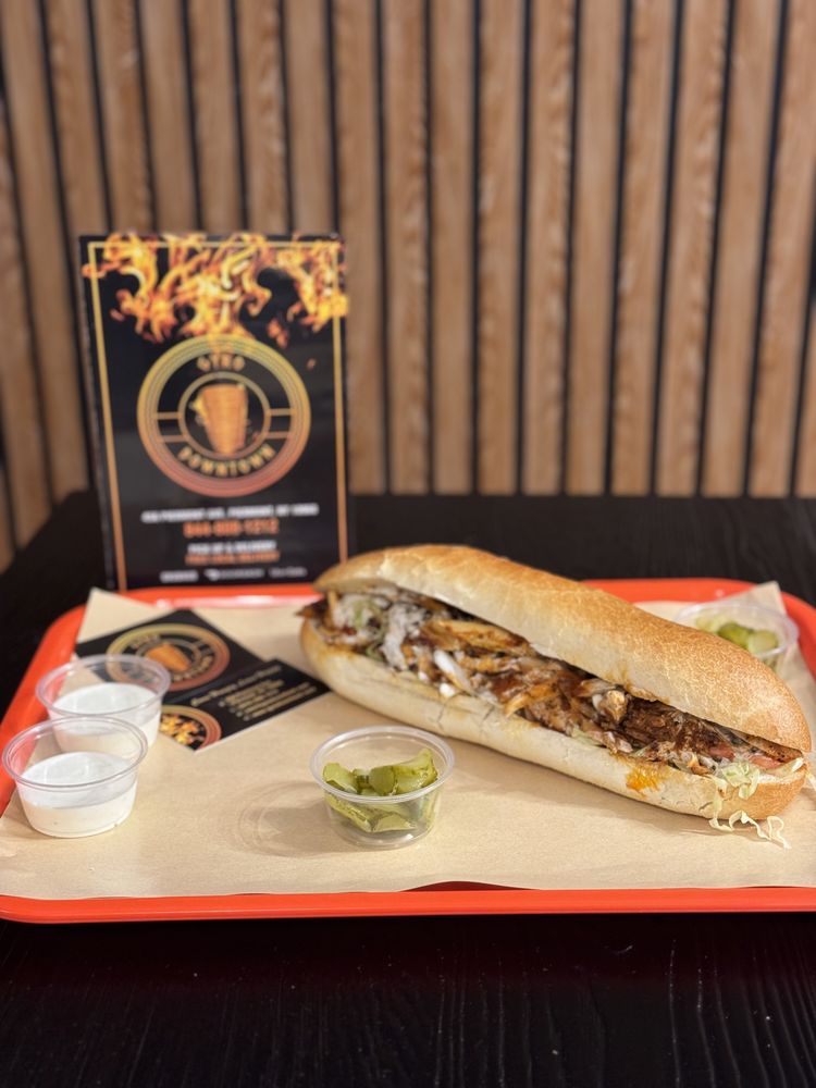Food from Gyro Downtown