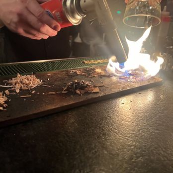 Dockum - There was smoke, but the Leadslinger didn't taste all that smoky for some reason. - Cocktail Bars Near Me - Wichita, Kansas