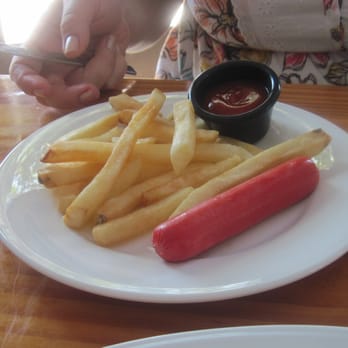 Back Home In Lahaina - Kids Hot Dog lunch plate - Hawaiian Near Me - Carson, California