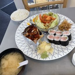 The lunch special is a nice amount of food. Currently under $16. The lunch special is a nice amount of food. Currently under $16.